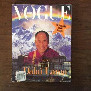Vogue    Décembre 1992/Janvier 1993 edited by the Dalai Lama